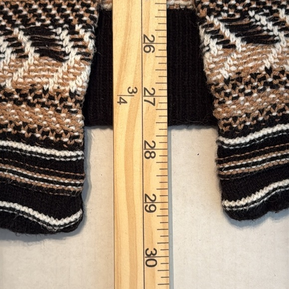 Old Navy Banana Republic Diamond Print Jacquard Cardi-Coat Size M - Picture 5 of 10